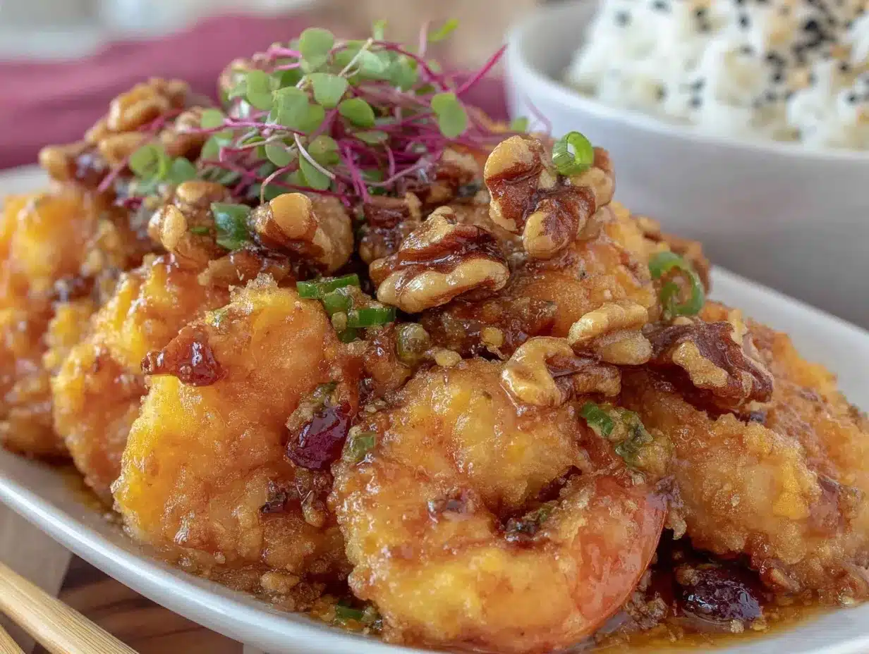 crispy honey walnut shrimp preparation steps