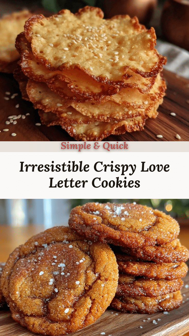 crispy love letter cookies recipe