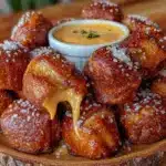 crispy pretzel bites - featured image