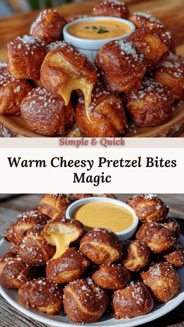 crispy pretzel bites recipe