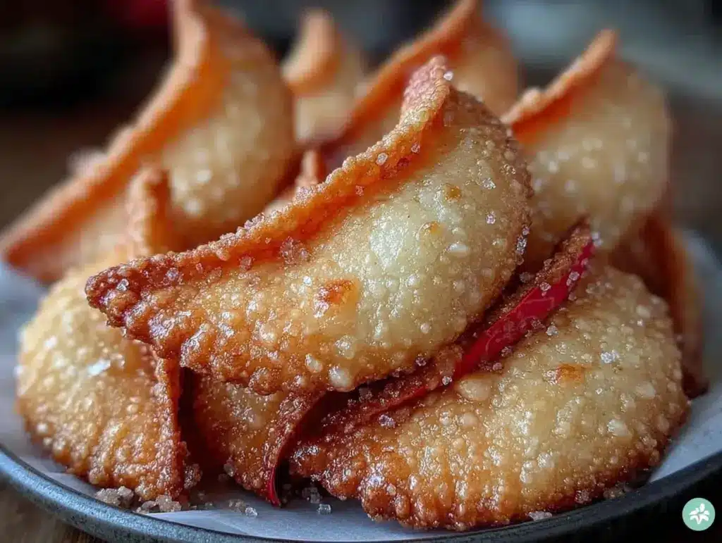 crispy red envelope fortune cookies - featured image