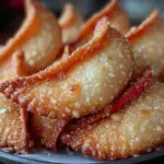 crispy red envelope fortune cookies - featured image