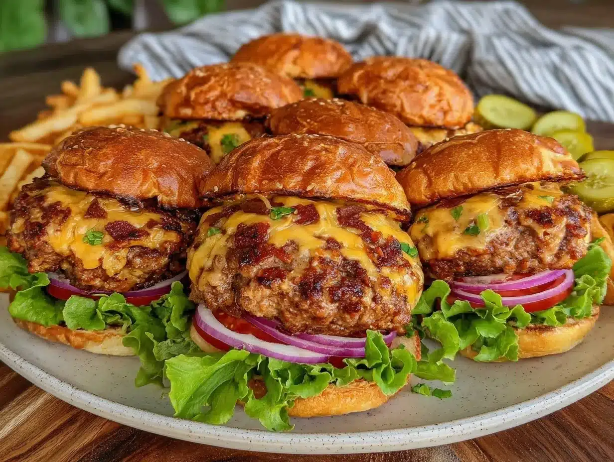 crispy smash grilled burgers preparation steps