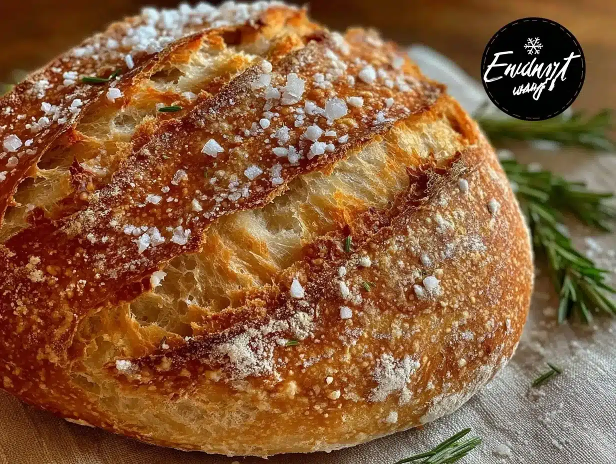 crispy sourdough bread preparation steps