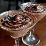 decadent chocolate martini recipe for two - featured image