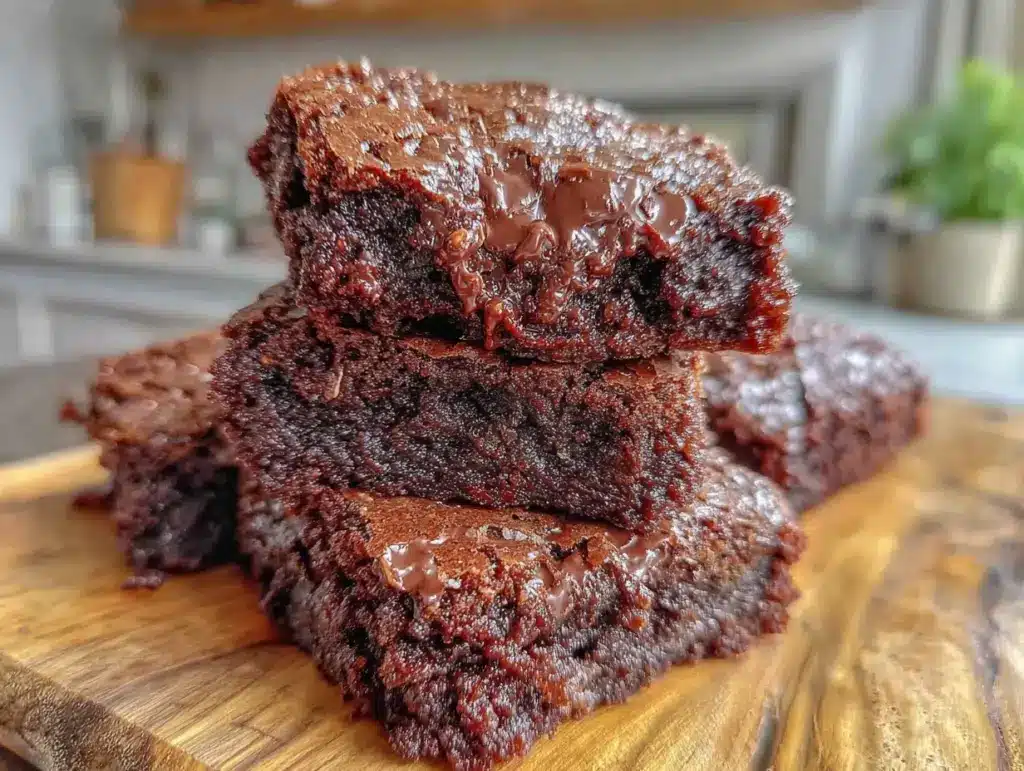 delicious fudge brownies - featured image