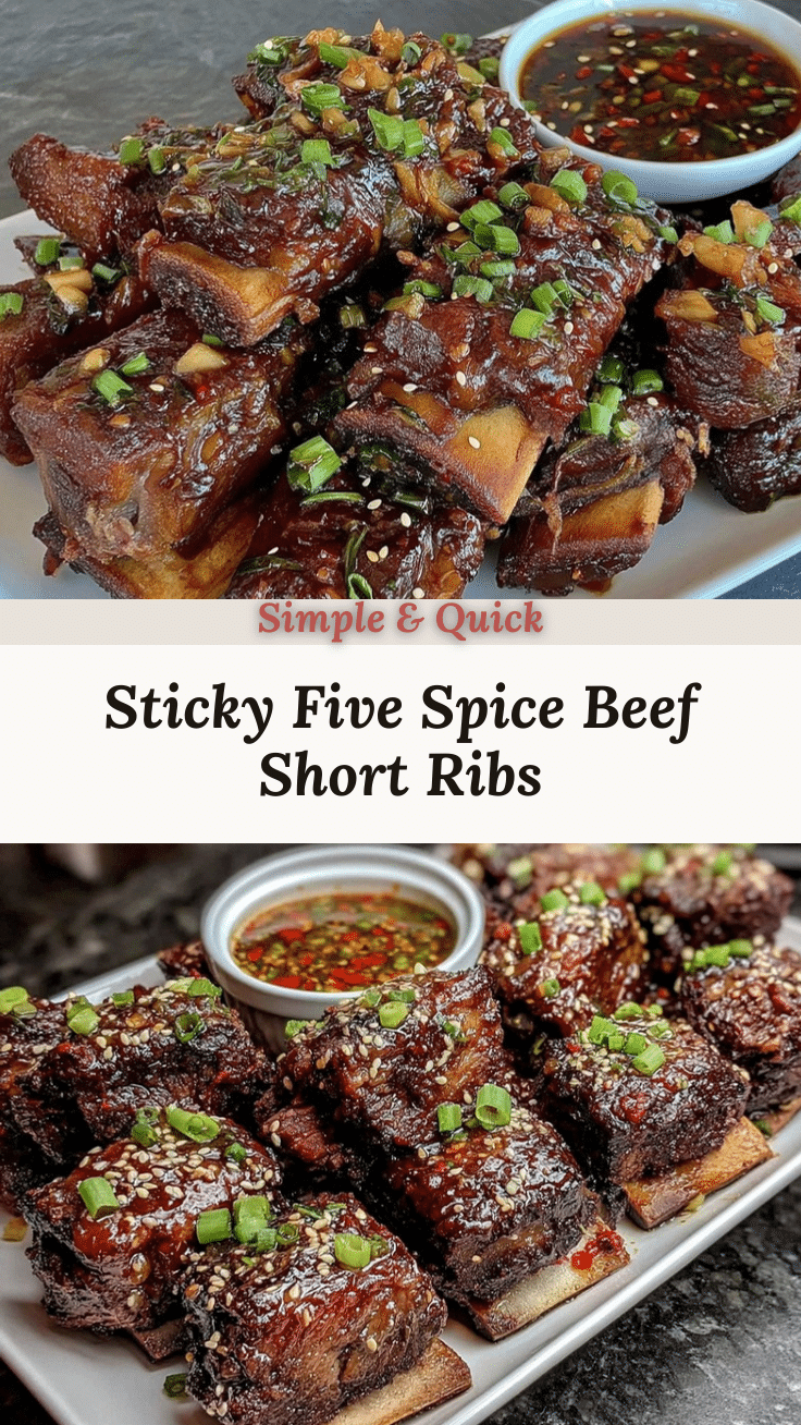 five spice beef short ribs recipe