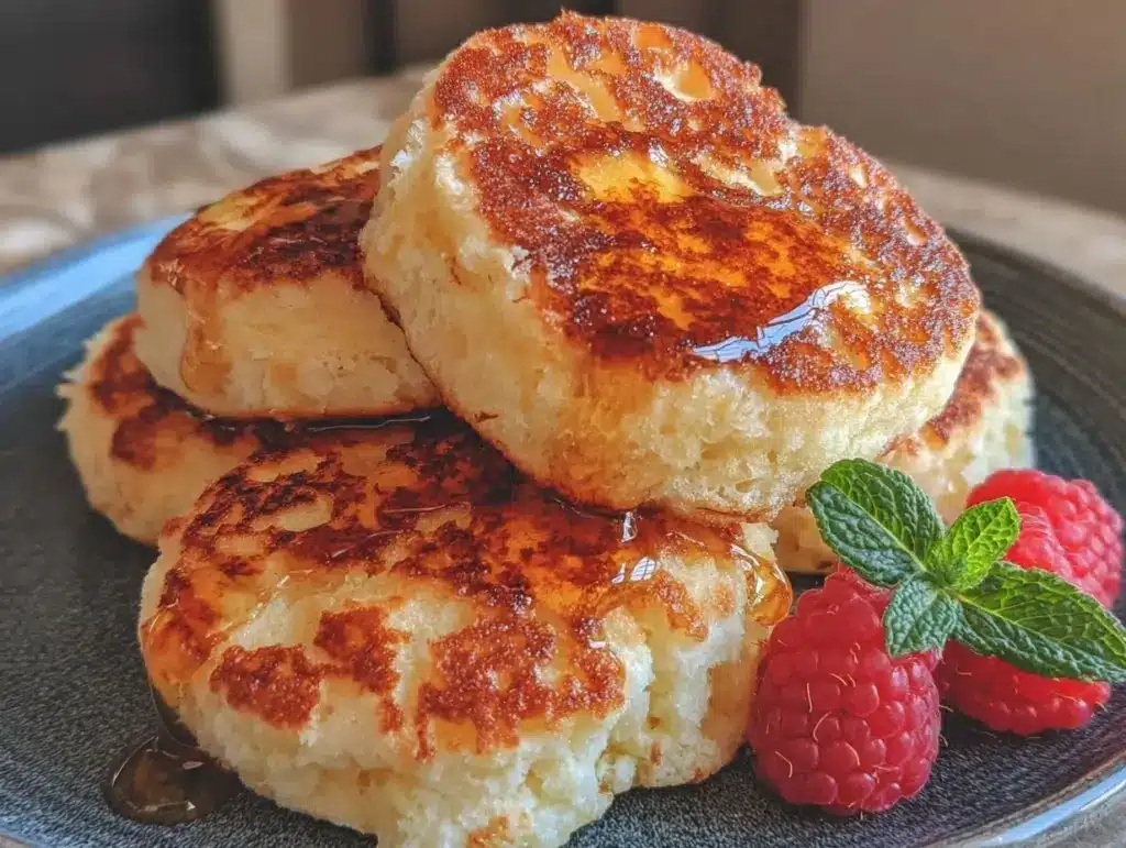 Fluffy English Muffins - featured image