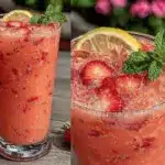 fresh strawberry lemonade - featured image