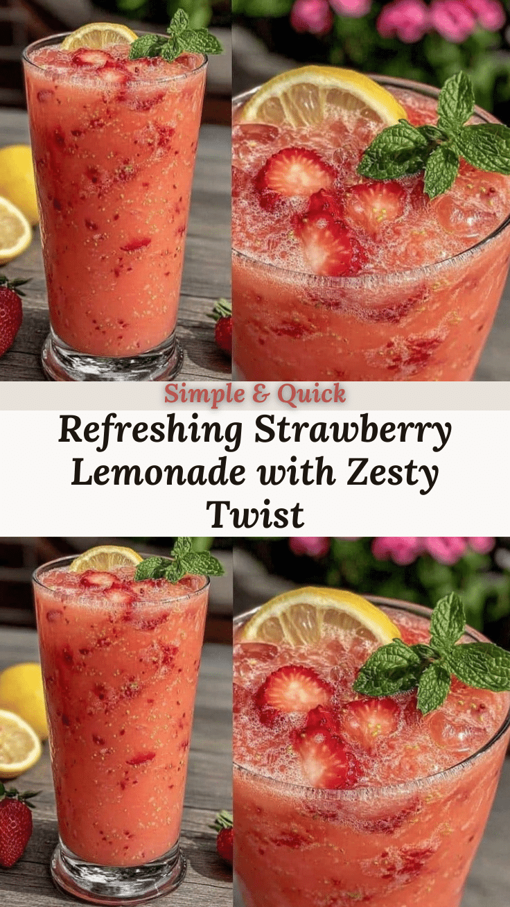 fresh strawberry lemonade recipe