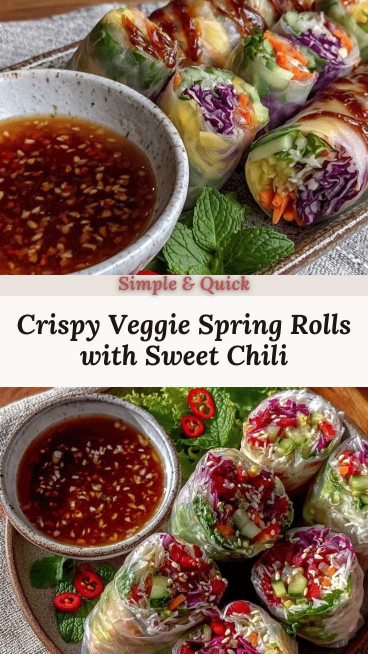 Fresh vegetable spring rolls recipe
