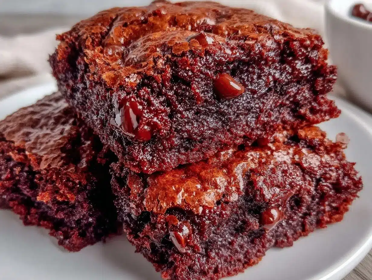 fudgy chocolate brownies preparation steps