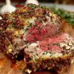 garlic herb prime rib roast - featured image