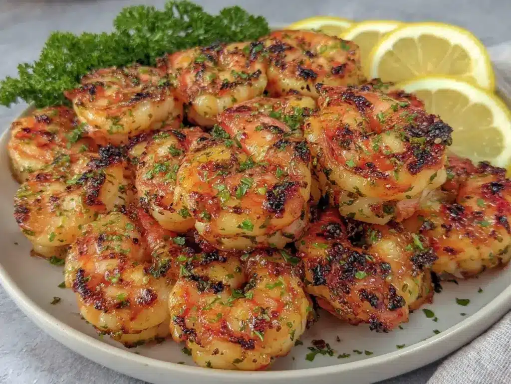 grilled shrimp skewers - featured image