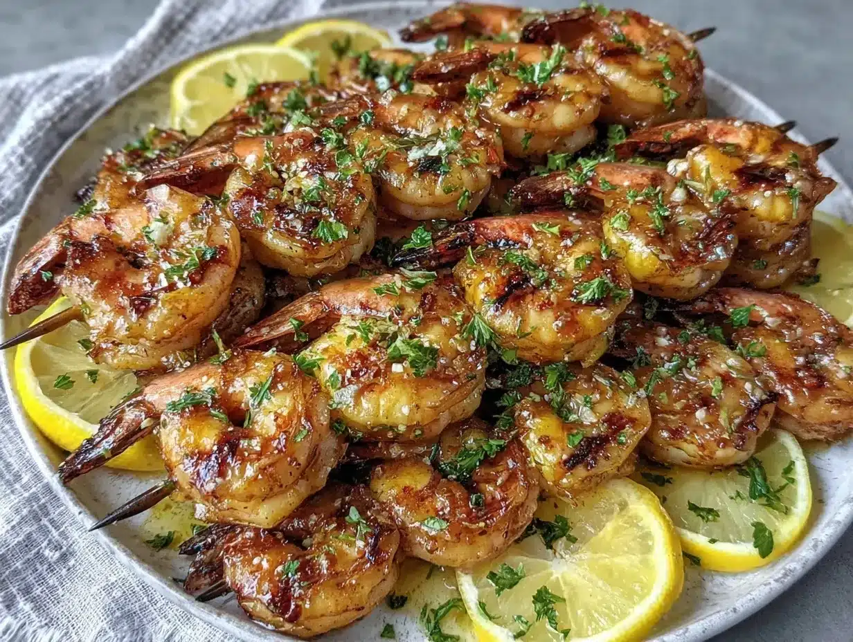 grilled shrimp skewers preparation steps