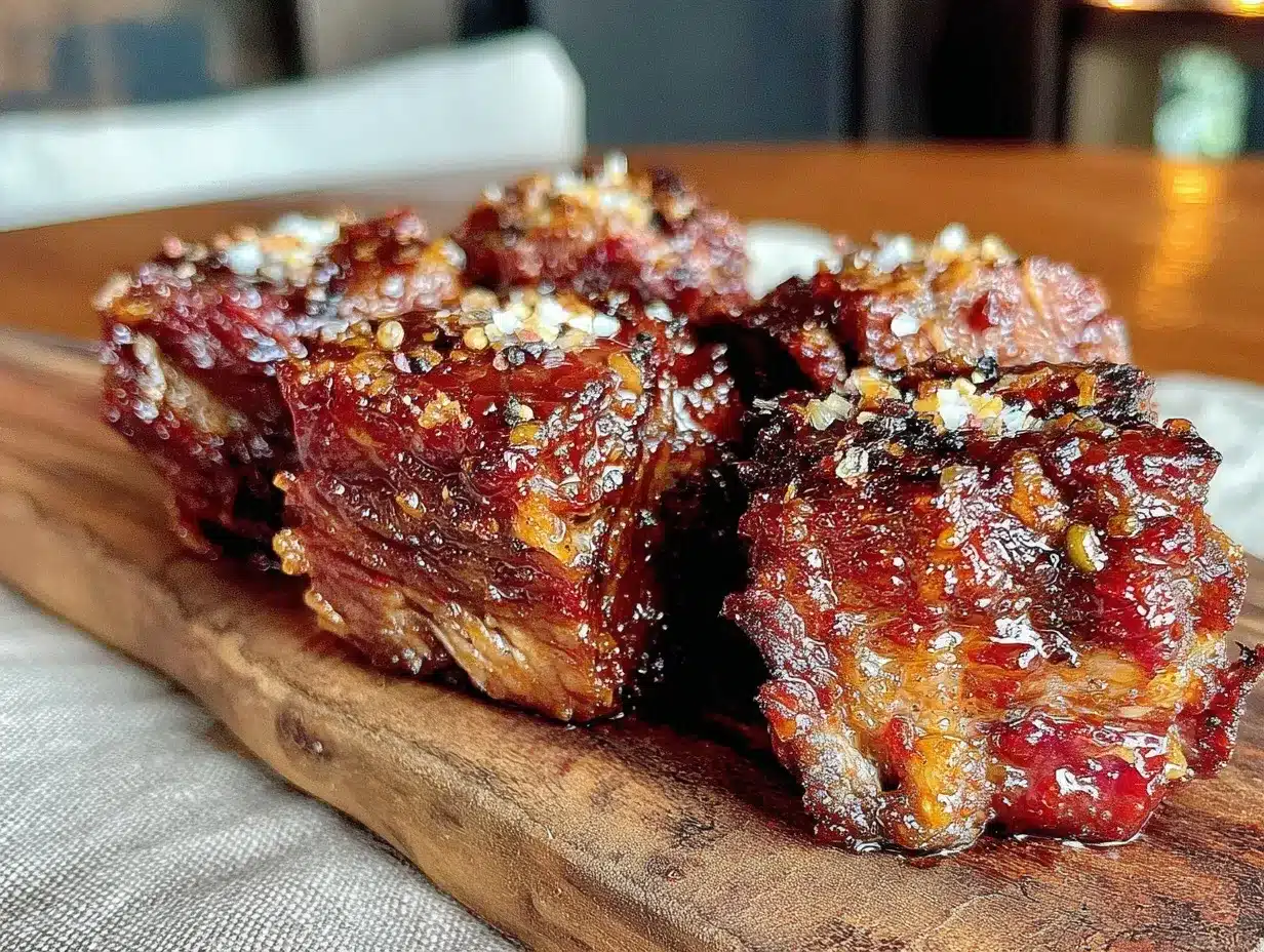 Kansas City style burnt ends preparation steps