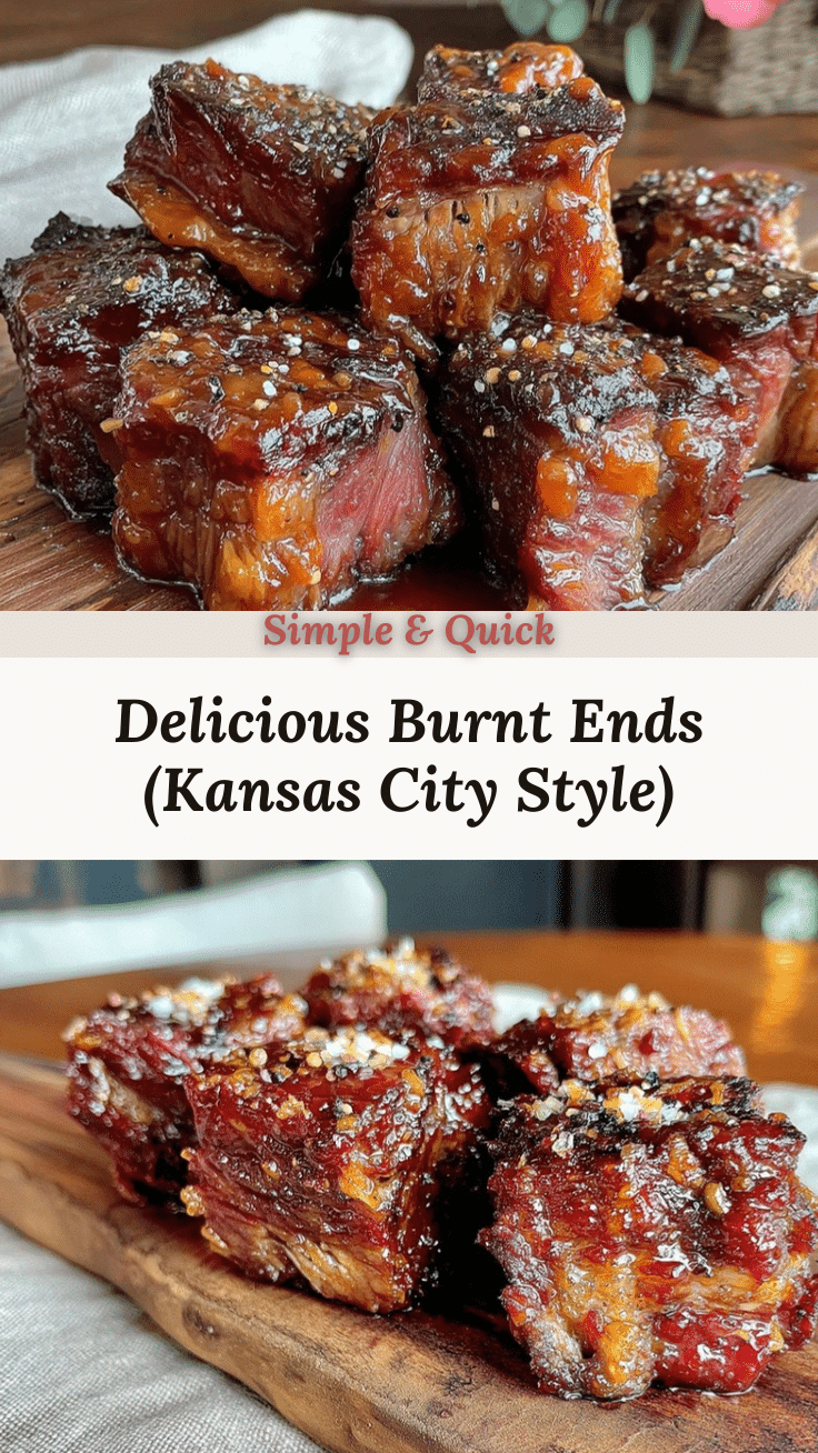 Kansas City style burnt ends recipe