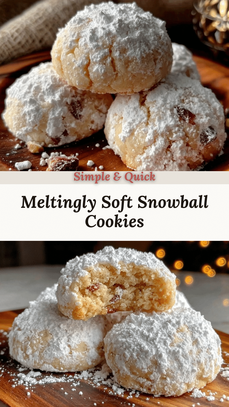 meltingly soft snowball cookies recipe recipe