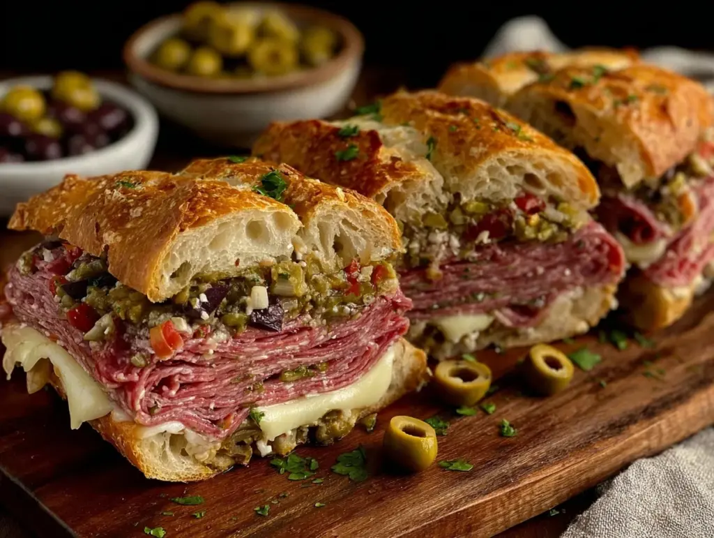 Muffuletta sandwich - featured image