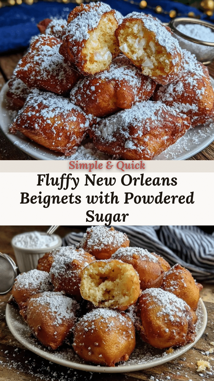 New Orleans beignets recipe
