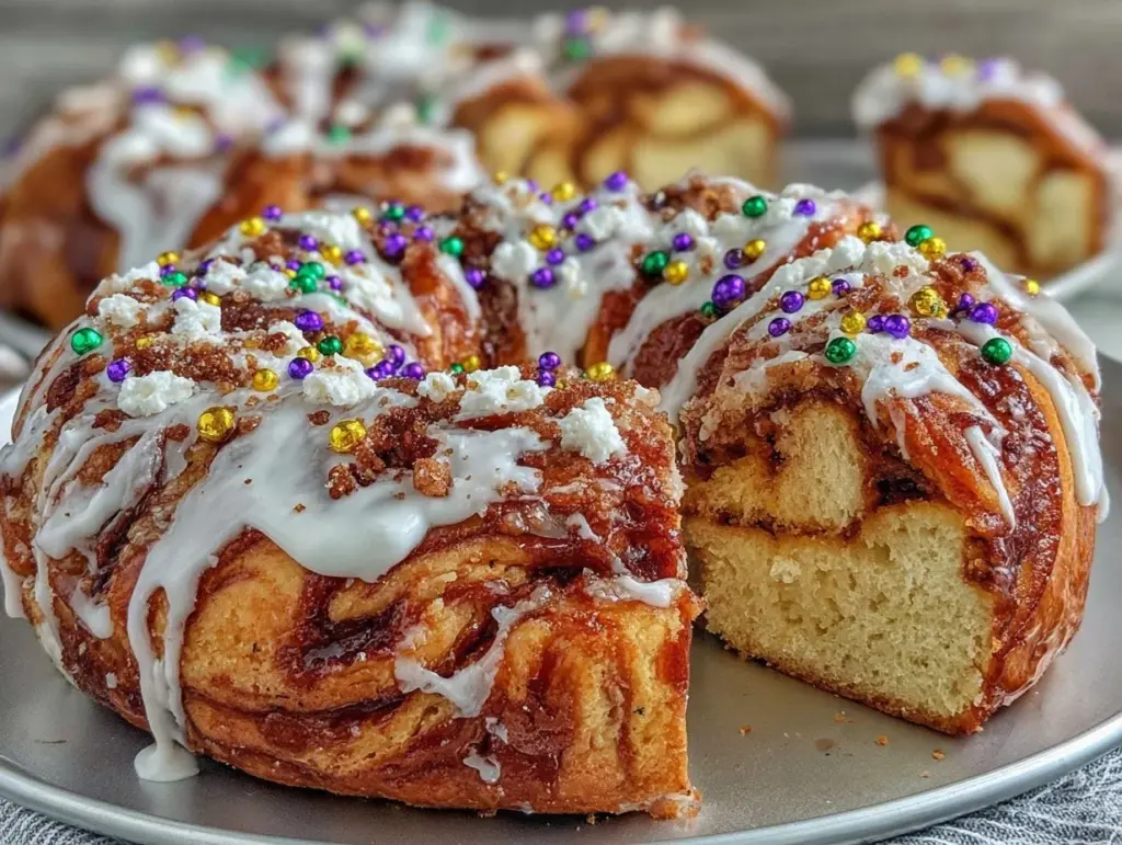 New Orleans King Cake - featured image