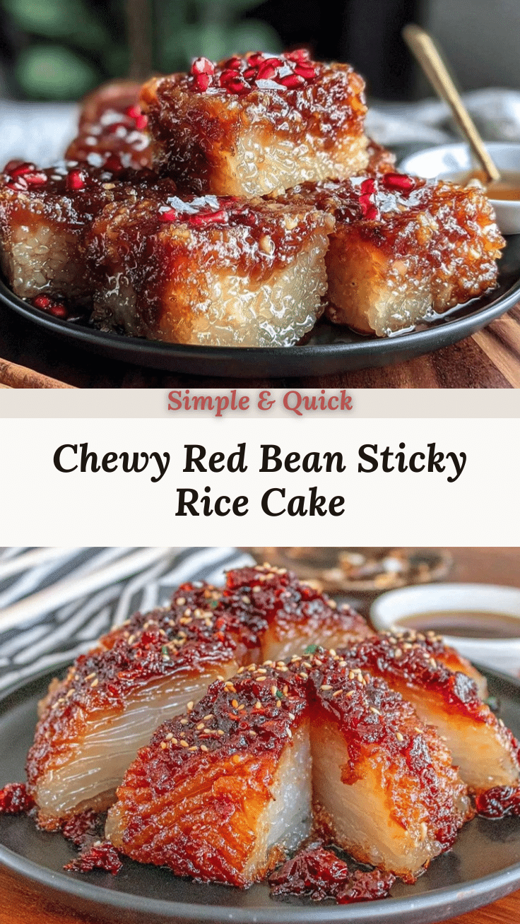 Nian Gao sticky rice cake recipe
