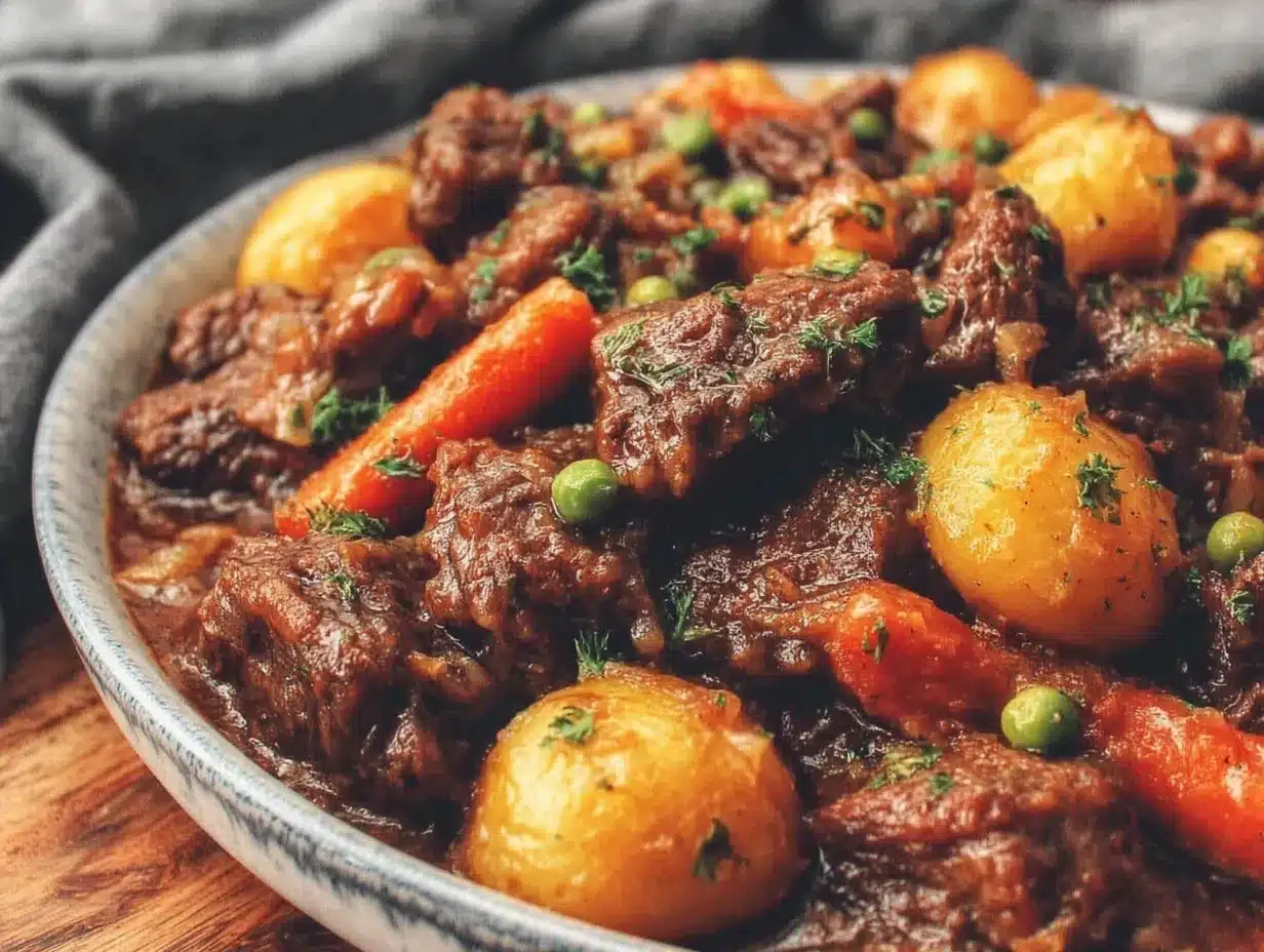 old-fashioned beef stew preparation steps