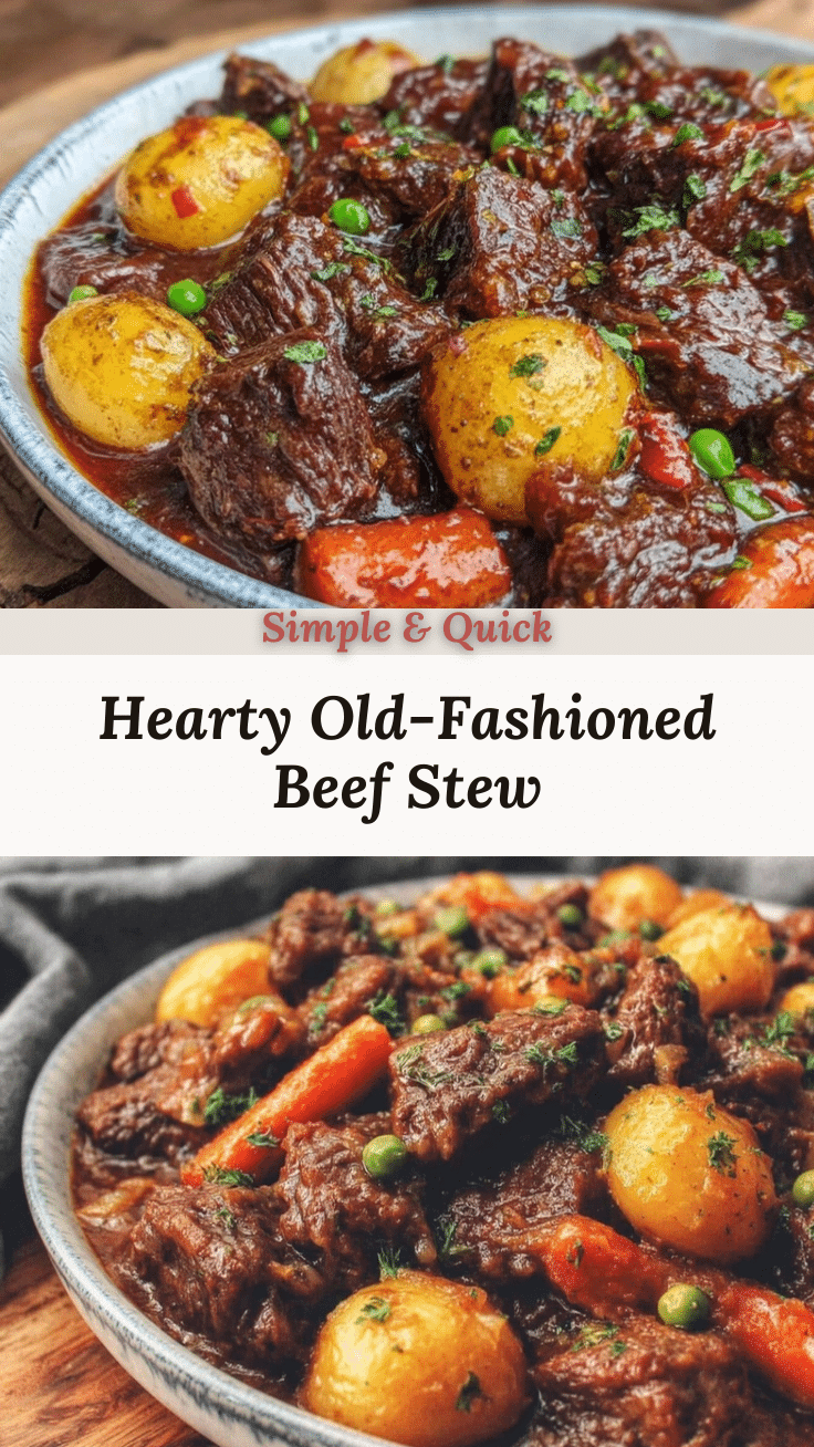 old-fashioned beef stew recipe