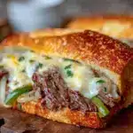 Philly cheesesteak sandwich recipe - featured image
