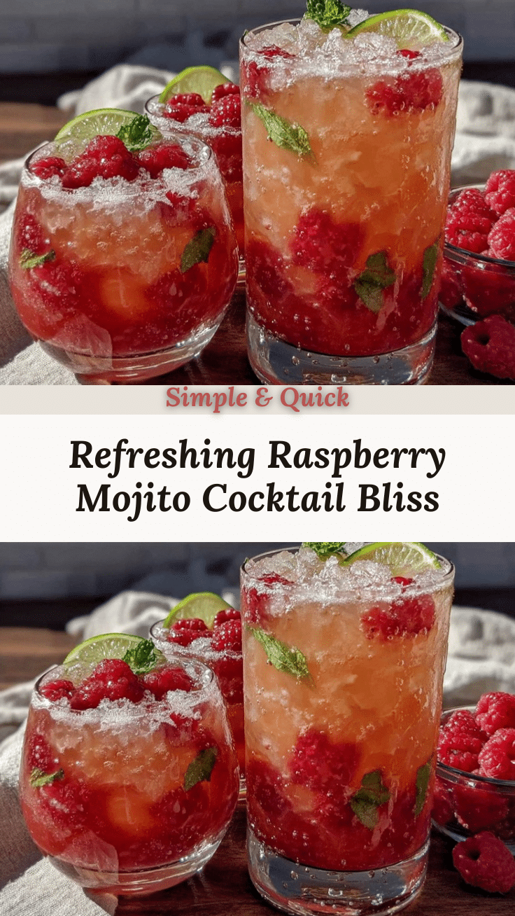raspberry mojito cocktail recipe recipe