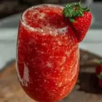 refreshing strawberry daiquiri recipe - featured image