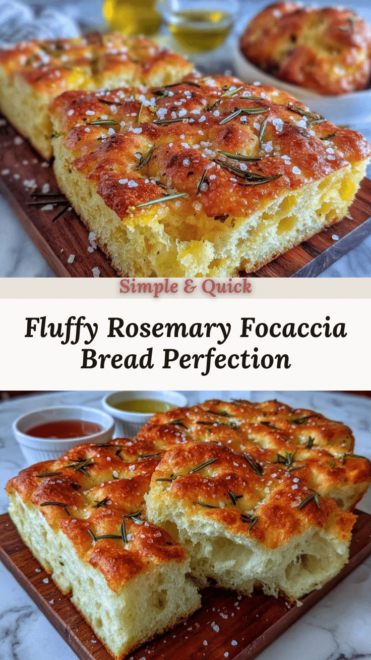 rosemary focaccia bread recipe
