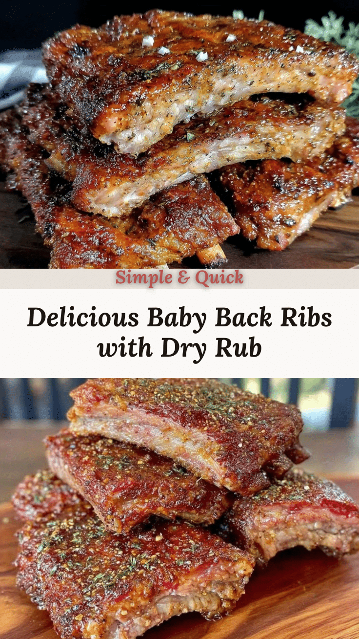 savory baby back ribs recipe