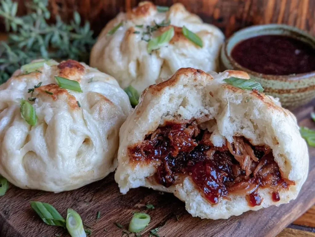 savory BBQ pork buns - featured image