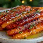 savory glazed carrots - featured image