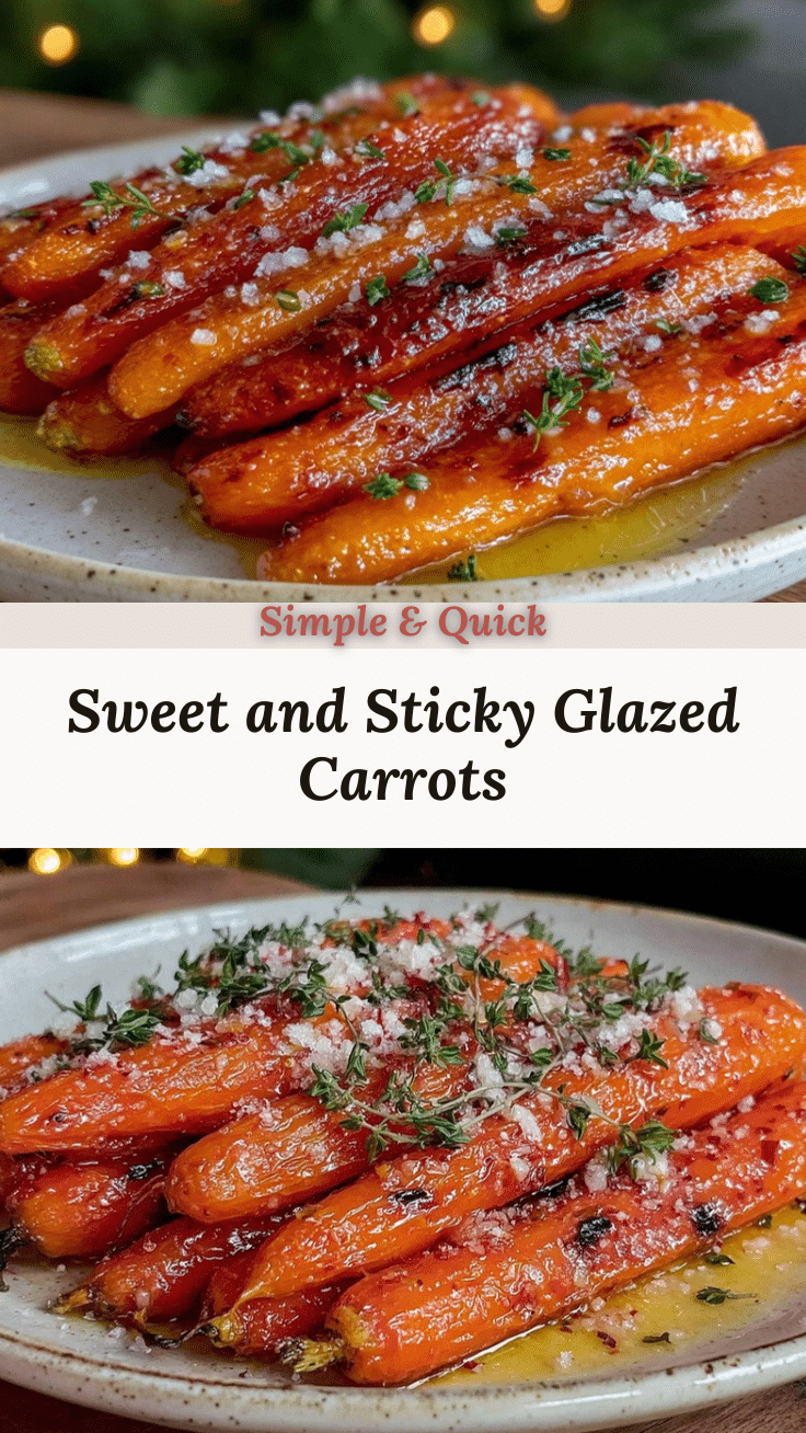 savory glazed carrots recipe