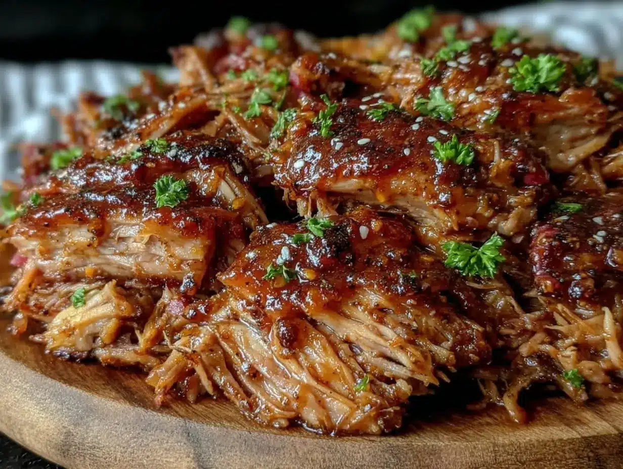 smoked pulled pork shoulder preparation steps