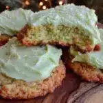 Soft Green Frosted Sugar Cookies - featured image