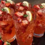 strawberry basil lemonade - featured image