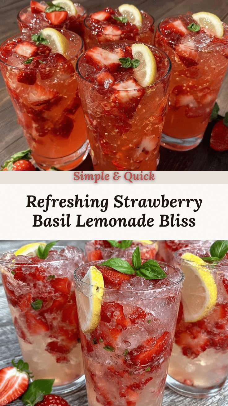 strawberry basil lemonade recipe