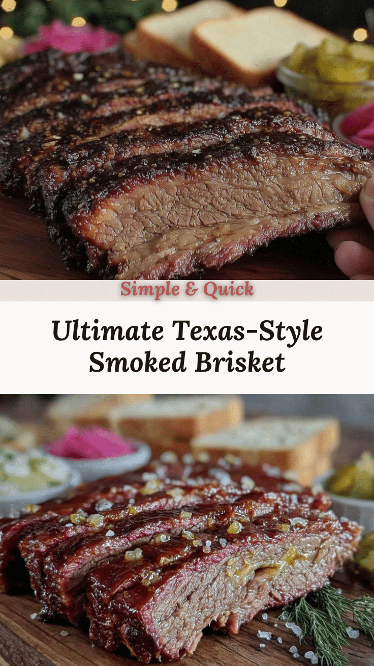 Texas-style smoked brisket recipe