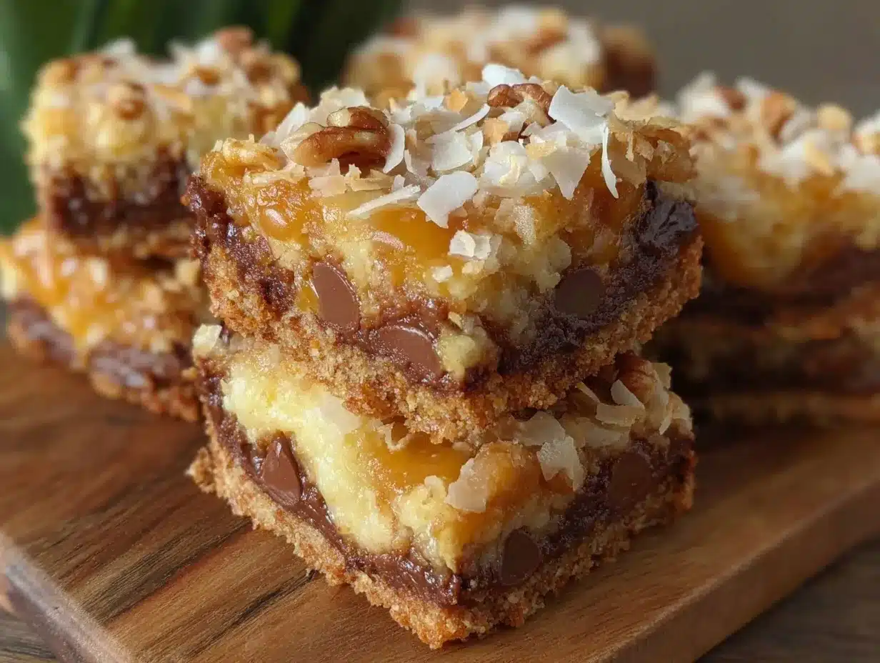 ultimate chewy seven layer bars recipe preparation steps