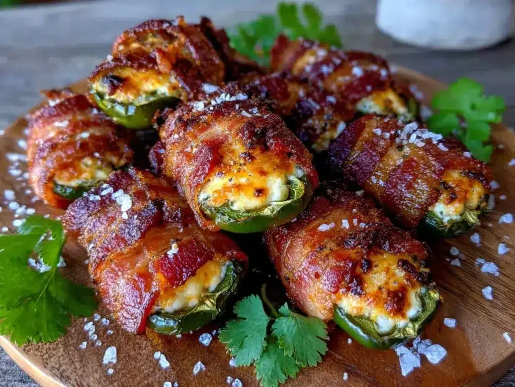 bacon-wrapped jalapeño poppers - featured image
