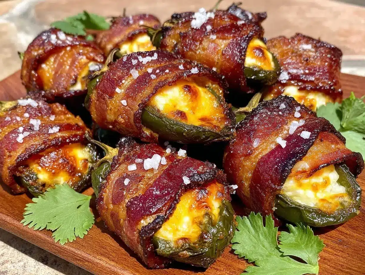 bacon-wrapped jalapeño poppers preparation steps