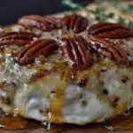 baked brie with honey and pecans - featured image