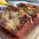 banana bread with chocolate chips - featured image