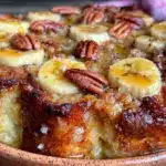 Bananas Foster bread pudding - featured image