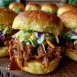 bbq pulled pork sliders - featured image
