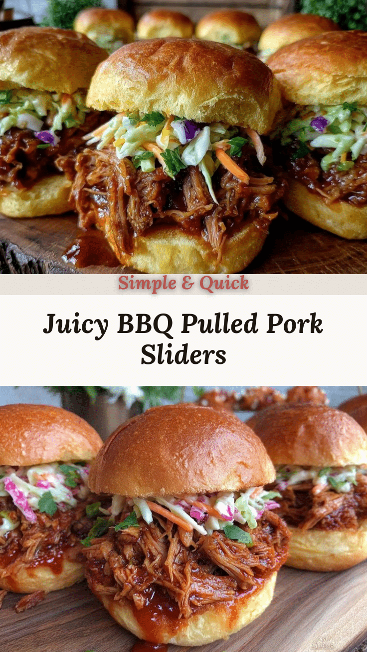bbq pulled pork sliders recipe