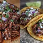 beef barbacoa tacos slow cooker - featured image